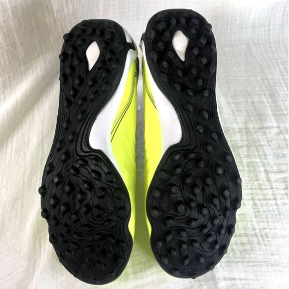 Adidas Turf Copa Sense.3 Soccer/Football Shoes M Sz 7/W Sz 8 Neon Yellow Lt Wt - Picture 2 of 11